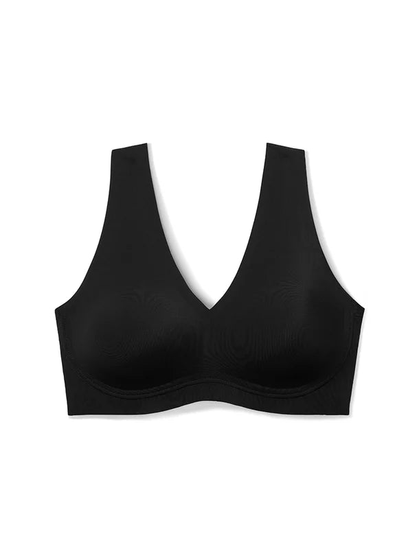 V-Neck Lift Wireless Bra & Panty Set.