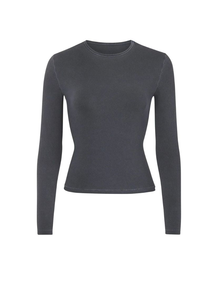 Long Sleeve Fitted T-Shirt