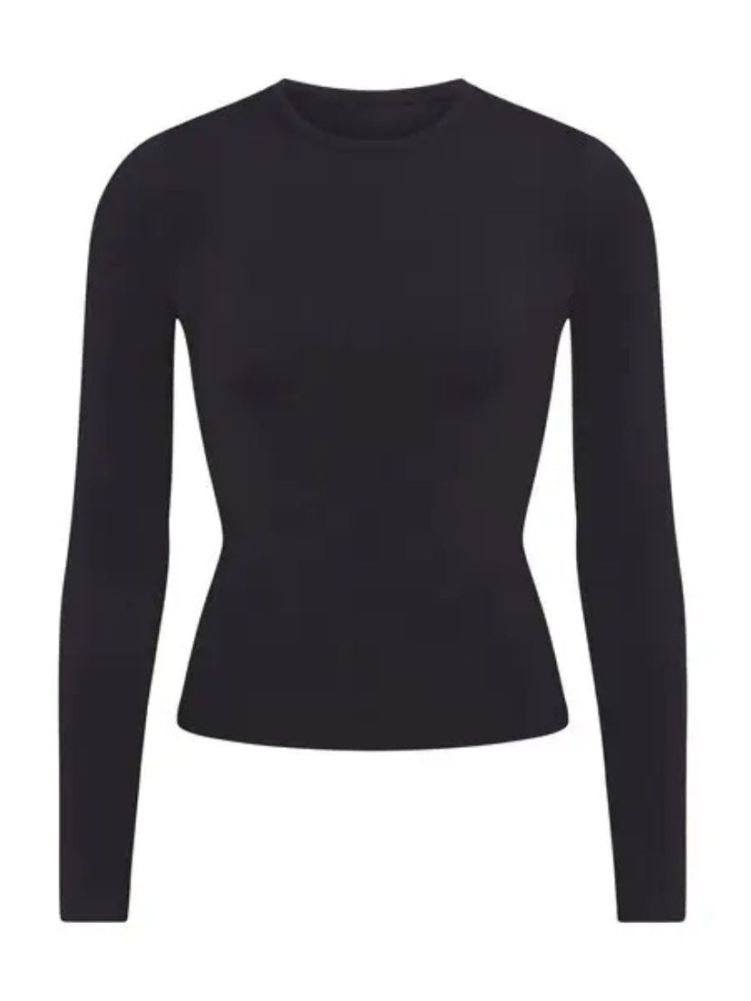 Long Sleeve Fitted T-Shirt