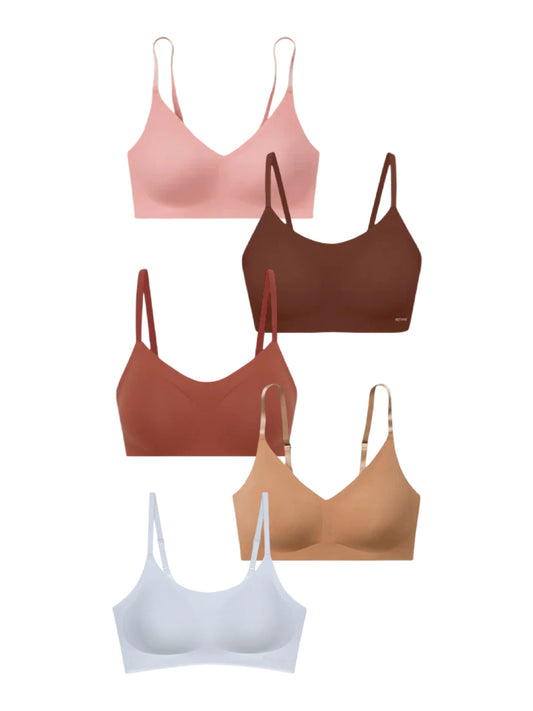 Barely Zero Spaghetti Strap Bra (Pack of 5 – 20% Off)