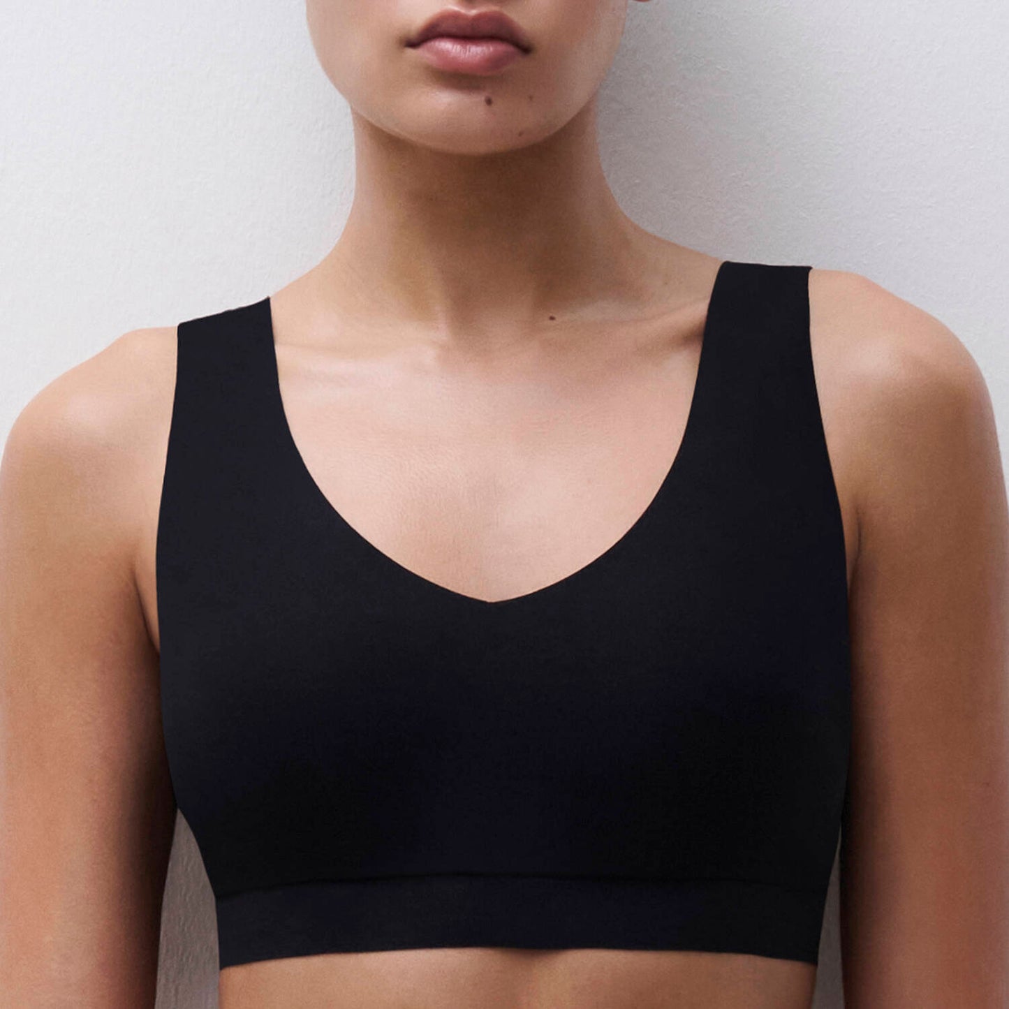 V-Neck Lift Wireless Bra & panty set.